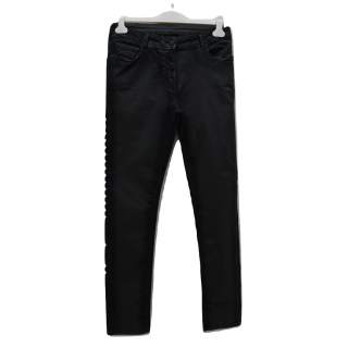 Calças com Lavagem Efeito Brilho