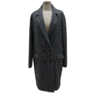 Casaco Sobretudo de Fazenda Espinhado