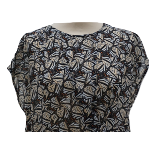 Top de Seda e Pregas Intropia