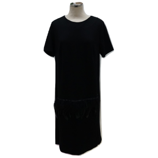 Vestido Preto com Aplicações River Woods