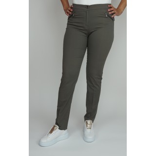 Calças com fechos Albaconde