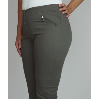 Calças com fechos Albaconde