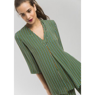 Túnica fluída decote em V Albaconde