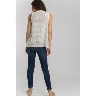 Top decote V Albaconde