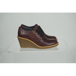 Sapatos de rampa bordeaux Amishoes