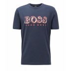 T-shirt com lettering Hugo Boss