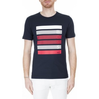 T-shirt algodão Hugo Boss