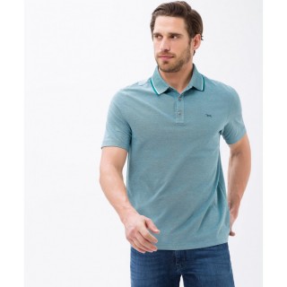 Polo verde matizado Brax