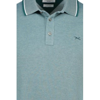 Polo verde matizado Brax