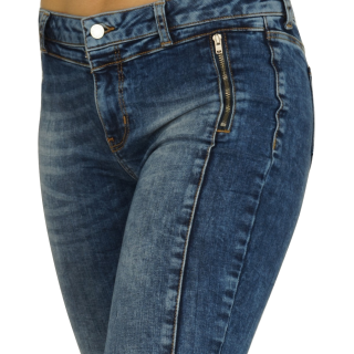 Calças de Ganga com fechos Hoss Intropia