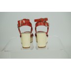 Sandálias de rampa vermelhas Intropia