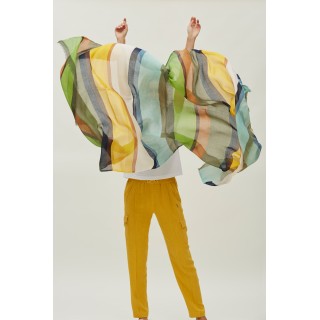Echarpe multicolor OKY