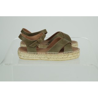 Sandálias baixas sola de corda Polka Shoes