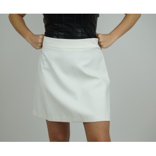 Saia branca corte evase Patrizia Pepe