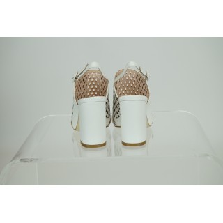 Sandálias Brancas de salto Tosca Blu