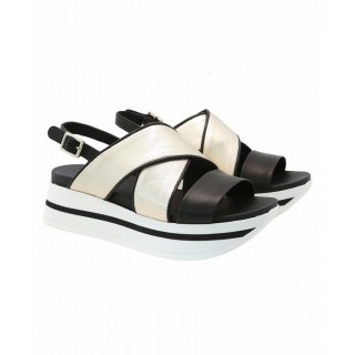 Sandálias de plataforma Tosca Blu