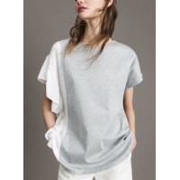 T-shirt com folho Twin Set