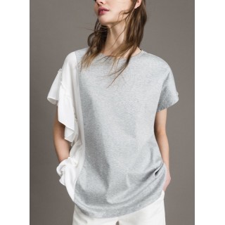 T-shirt com folho Twin Set