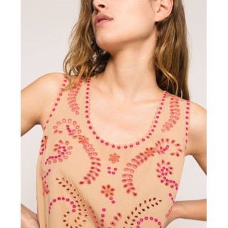 Top bordado Inglês Twin Set